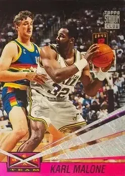 1993-94 Stadium Club #9 Beam Team Karl Malone