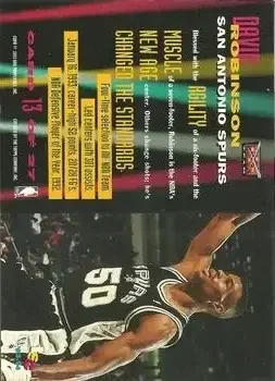 Back of David Robinson