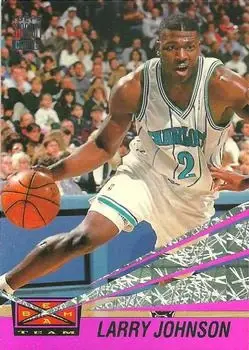 1993-94 Stadium Club #15 Beam Team Larry Johnson