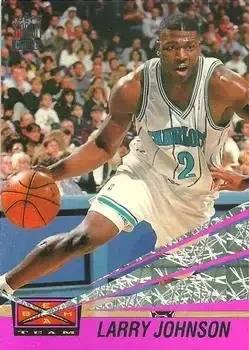 1993-94 Stadium Club #15 Beam Team Larry Johnson