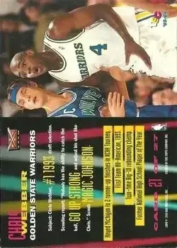 Back of Chris Webber