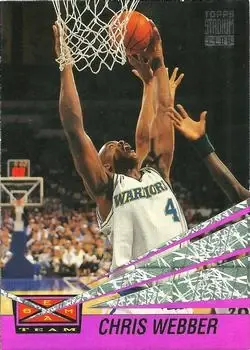 1993-94 Stadium Club #21 Beam Team Chris Webber