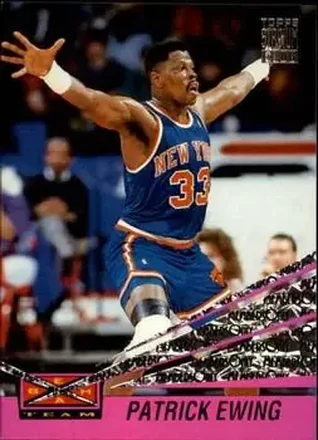 1993-94 Stadium Club #3 Beam Team Members Only Patrick Ewing