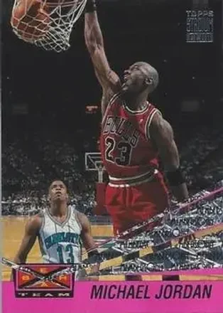 1993-94 Stadium Club #4 Beam Team Members Only Michael Jordan