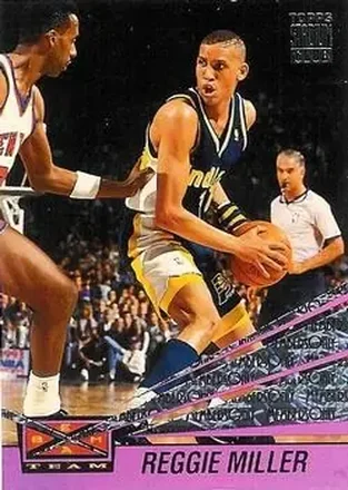 1993-94 Stadium Club #6 Beam Team Members Only Reggie Miller