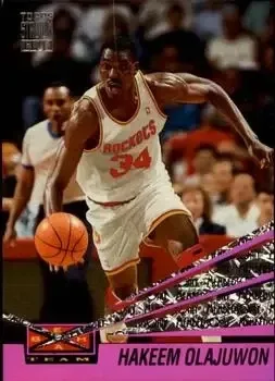 1993-94 Stadium Club #12 Beam Team Members Only Hakeem Olajuwon