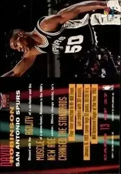 Back of David Robinson