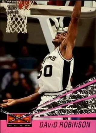 1993-94 Stadium Club #13 Beam Team Members Only David Robinson