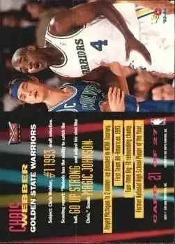 Back of Chris Webber