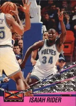 1993-94 Stadium Club #24 Beam Team Members Only Isaiah Rider