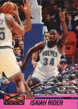 1993-94 Stadium Club #24 Beam Team Members Only Isaiah Rider