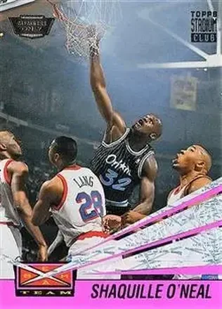1993-94 Stadium Club #1 Beam Team Members Only Gold Stamp Shaquille O'Neal