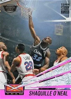1993-94 Stadium Club #1 Beam Team Members Only Gold Stamp Shaquille O'Neal