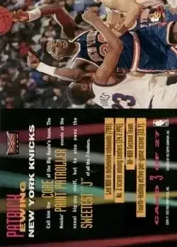 Back of Patrick Ewing