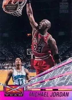 1993-94 Stadium Club #4 Beam Team Members Only Gold Stamp Michael Jordan