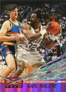 1993-94 Stadium Club #9 Beam Team Members Only Gold Stamp Karl Malone