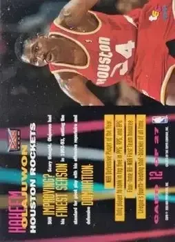 Back of Hakeem Olajuwon