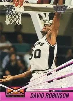 1993-94 Stadium Club #13 Beam Team Members Only Gold Stamp David Robinson
