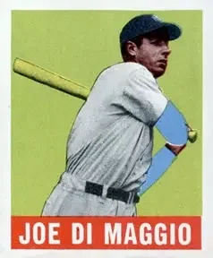 Front of Joe DiMaggio