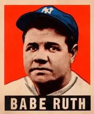 1948-49 Leaf #3 Babe Ruth