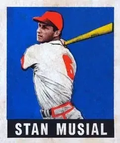 1948-49 Leaf #4 Stan Musial