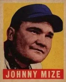 1948-49 Leaf #46 Johnny Mize