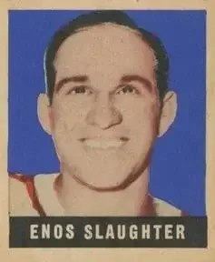 1948-49 Leaf #127 Enos Slaughter