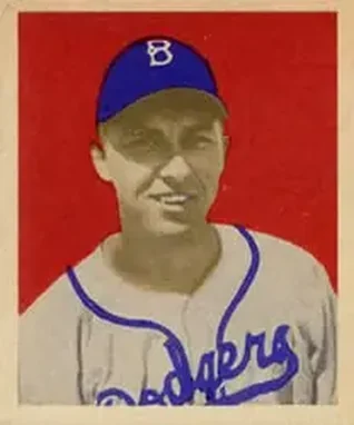 1949 Bowman #100 Gil Hodges