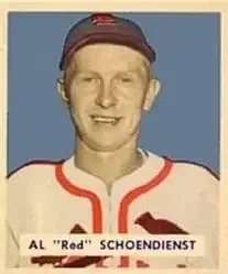 1949 Bowman #111 Al Schoendienst