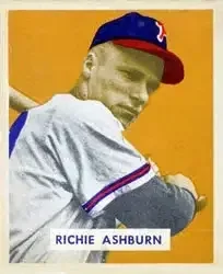 1949 Bowman #214 Richie Ashburn