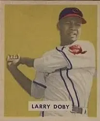 Front of Larry Doby