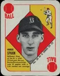Front of Warren Spahn