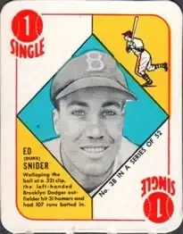 Front of Edwin "Duke" Snider
