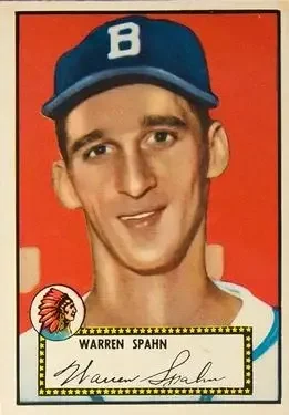 Front of Warren Spahn