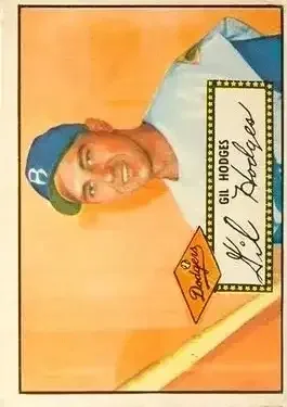 1952 Topps #36 Gil Hodges