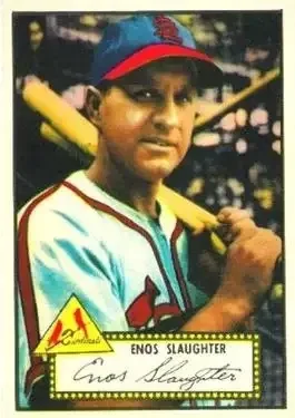 1952 Topps #65 Enos Slaughter