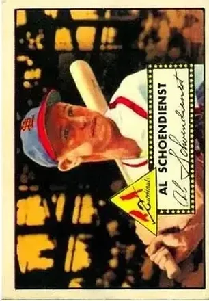 1952 Topps #91 Al Schoendienst