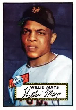 Front of Willie Mays