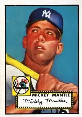 Front of Mickey Mantle