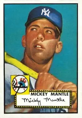 1952 Topps #311 Mickey Mantle