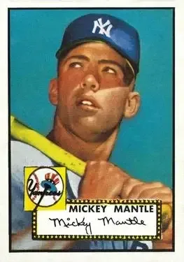 1952 Topps #311 Mickey Mantle