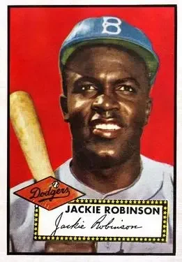 Front of Jackie Robinson