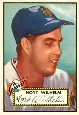 1952 Topps #392 Hoyt Wilhelm