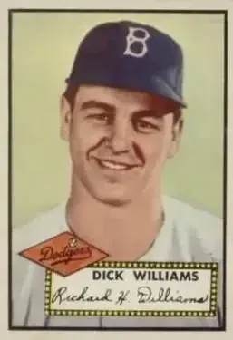 1952 Topps #396 Dick Williams