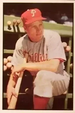 1953 Bowman Color #10 Richie Ashburn