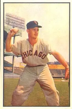 1953 Bowman Color #18 Nelson Fox