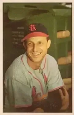 1953 Bowman Color #32 Stan Musial
