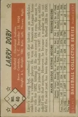 Back of Larry Doby