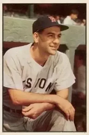 1953 Bowman Color #57 Lou Boudreau