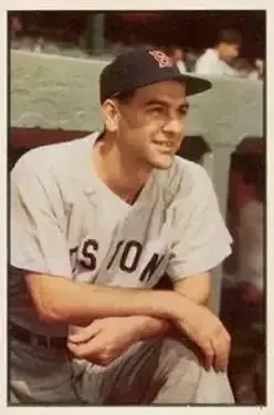 1953 Bowman Color #57 Lou Boudreau